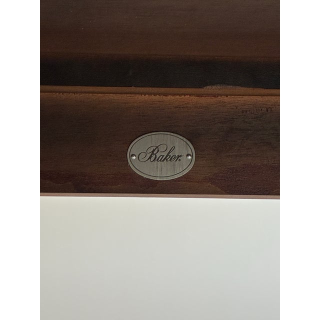 Brown Late 20th Century Barbara Barry for Baker Modern Regency Console Table For Sale - Image 8 of 8