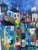 Mid 20th Century Cityscape Oil Painting, Mid-Century Modern, Signed, Nerfin, 1950s For Sale - Image 5 of 8
