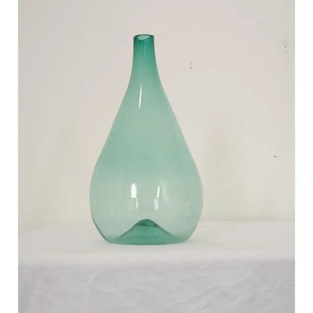 Italian Early 19th Century Blown Glass Demijohn For Sale In Baton Rouge - Image 6 of 7