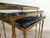 Nesting Tables in Bamboo, Bronze, and Marble from Maison Jansen, 1950s, Set of 3 For Sale - Image 10 of 16