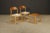 Pair of 1970s Bentwood Chairs & Caned Ottoman by Baumann France, Signed For Sale In Los Angeles - Image 6 of 18