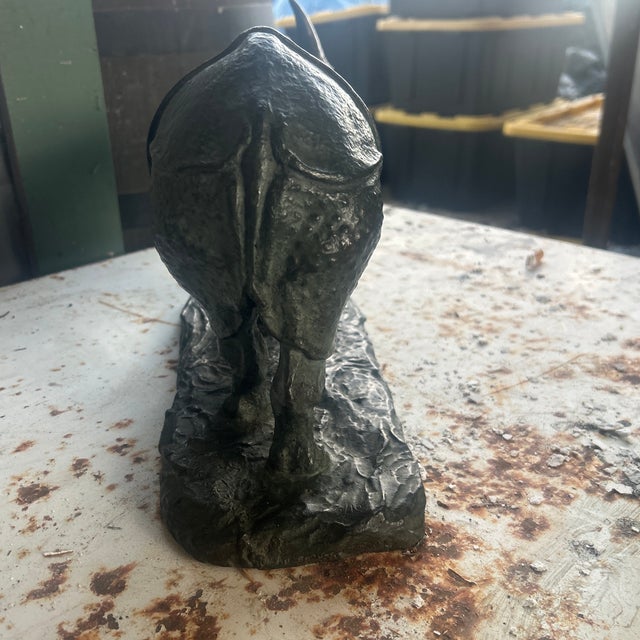 1920s Bronze Sculpture of Rhinoceros by r.h. Rockwell For Sale - Image 4 of 12