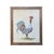 Roosters, 1920s, Oil Paintings on Panel, Framed, Set of 4 For Sale - Image 3 of 10
