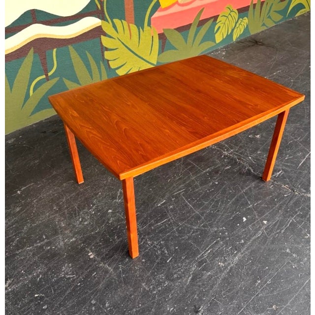 Danish Teak Drawleaf Dining Set For Sale In Tampa - Image 6 of 16