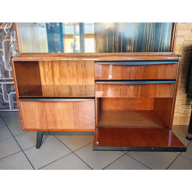 Czechoslovakian Cabinet attributed to B. Landsman for Jitona, 1960s For Sale - Image 15 of 16