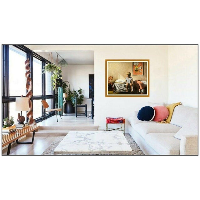Message us to inquire about custom framing options! (Included for free with every purchase) The artwork here, "My...