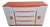 Custom Painted Mid Century Modern Heywood Wakefield M593 "Encore"Buffet/Kitchen Sideboard For Sale