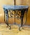 Black Antique French Demilune Console For Sale - Image 8 of 12