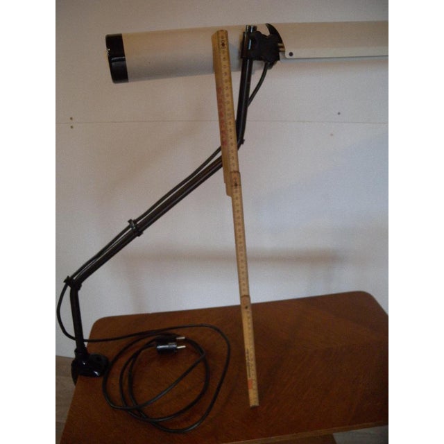 Metal Long Aeg Design Architects Desklamp Draw Lamp 60er Clamping Lamp Table Lamp For Sale - Image 7 of 18
