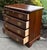 Vintage Cherry Bachelors Chest Chippendale Style 4 Drawer Dresser Pull Out For Sale - Image 12 of 17