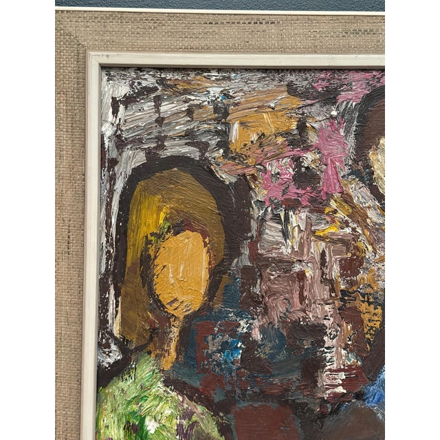 Gösta Falck, Girls in Interior, 1960s, Oil on Canvas, Framed For Sale - Image 17 of 18