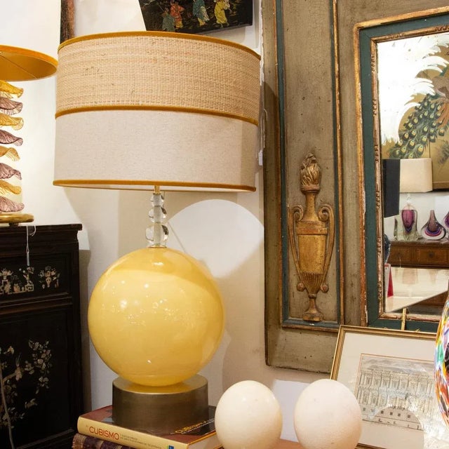 Blogged Murano Crystal Table Lamp, Set of 2 For Sale - Image 4 of 5