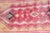 Vintage Moroccan Berber Rug in Saffron, Coral and Black, 71 X 145 In, 1960s For Sale In Palm Springs - Image 6 of 12