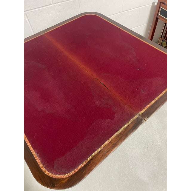 Antique Flip-Top Games Table For Sale - Image 10 of 18