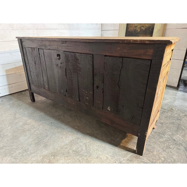 Brown French Oak Enfilade, 1800s For Sale - Image 8 of 16