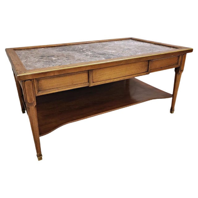 Louis XVI Style Coffee Table, 1940s For Sale