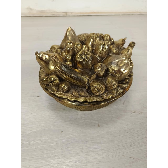 Ice Bucket with Golden Fruit Salad by Mauro Manetti, 1970s For Sale - Image 10 of 15