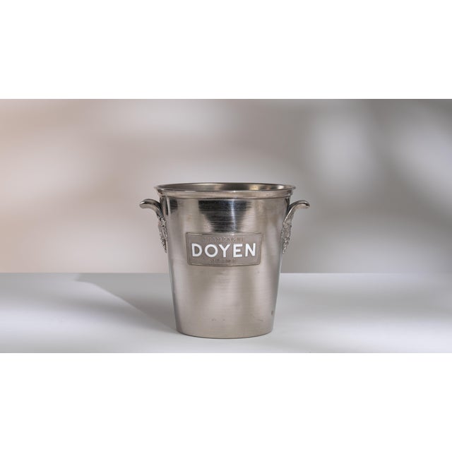Mid 20th Century France Silver Ice Bucket For Sale In Greensboro - Image 6 of 15