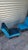 Wood Mid-Century Petrol Blue Velvet Armchairs with Wooden Cross Legs, Italy, 1960s, Set of 2 For Sale - Image 7 of 8