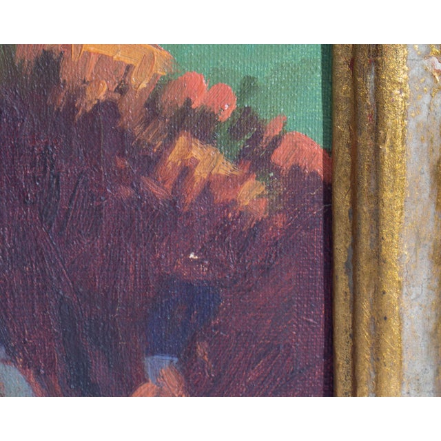 1930s 1930s Oil on Canvas Landscape Painting by Edward Sherlock For Sale - Image 5 of 9