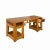 Chinese Brown Ru Yi Accent Low Tv Console Cabinet Tea Table For Sale - Image 4 of 6