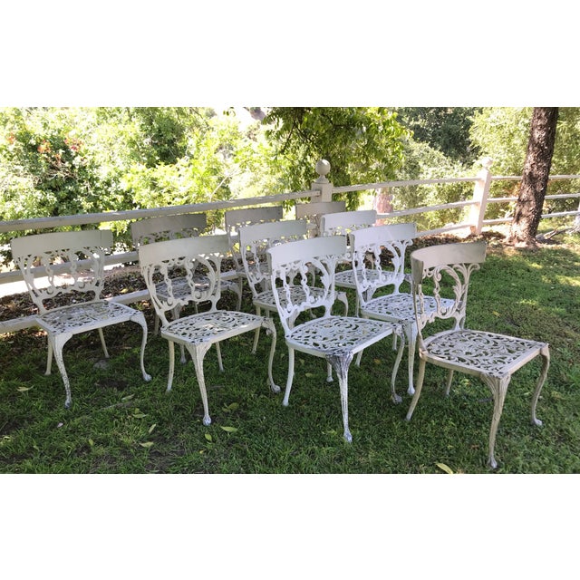 1950s Vintage Custom Made Molla Chairs- Set of 10 For Sale - Image 9 of 10