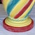 Metal 2005 Whimsical Ceramic Swirl Table Lamps, Styled After MacKenzie-Childs - A Pair For Sale - Image 7 of 16