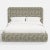 Transitional Stoffer Home x Cloth & Company Marisa Platform Bed in Michigan Bird Toile Olive - California King For Sale - Image 3 of 7