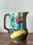 Vintage Boho English Majolica Pitcher For Sale - Image 4 of 12