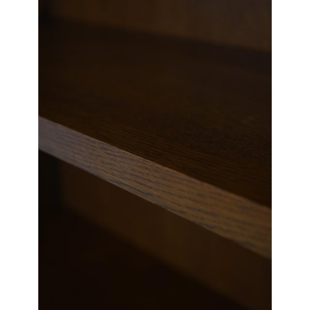 2010s Stickley Mission Oak Arts & Crafts Open Bookcase For Sale - Image 5 of 12