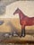 Bay Horse in a Stable, 1900s, Oil Painting on Board For Sale - Image 4 of 7