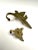 Vintage Early American Eagle Solid Brass Organization Hooks, a Pair For Sale In Houston - Image 6 of 10