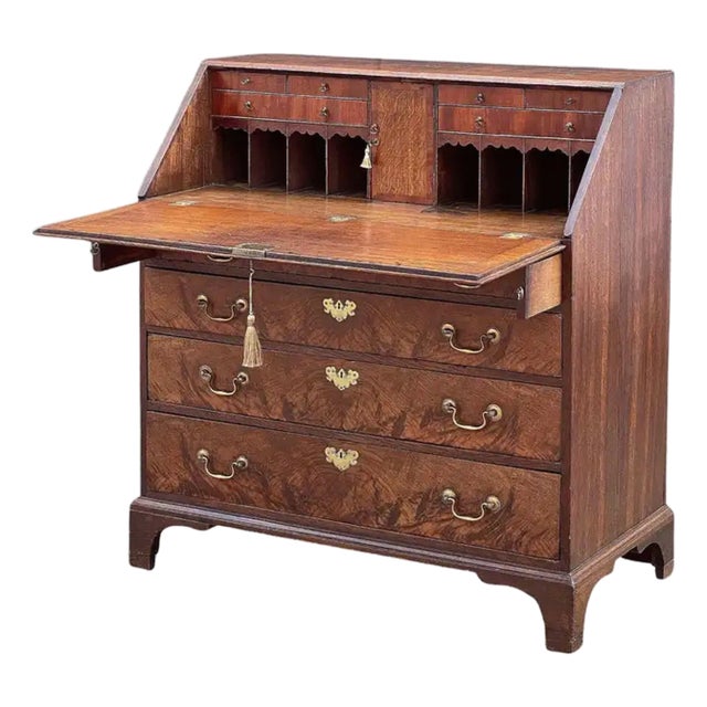 George III Bureau Desk or Secretary Chest From the 18th Century For Sale