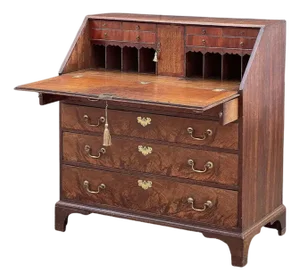 George III Bureau Desk or Secretary Chest From the 18th Century