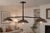 Bronze 3 Light Chandelier, Handmade Antique Ceiling Light Fluted Brass Pendant Fixture, Art Deco Dining Room Kitchen Island Lighting For Sale - Image 10 of 11