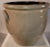 19th C Decorated Stoneware Crock With Flower For Sale - Image 4 of 10