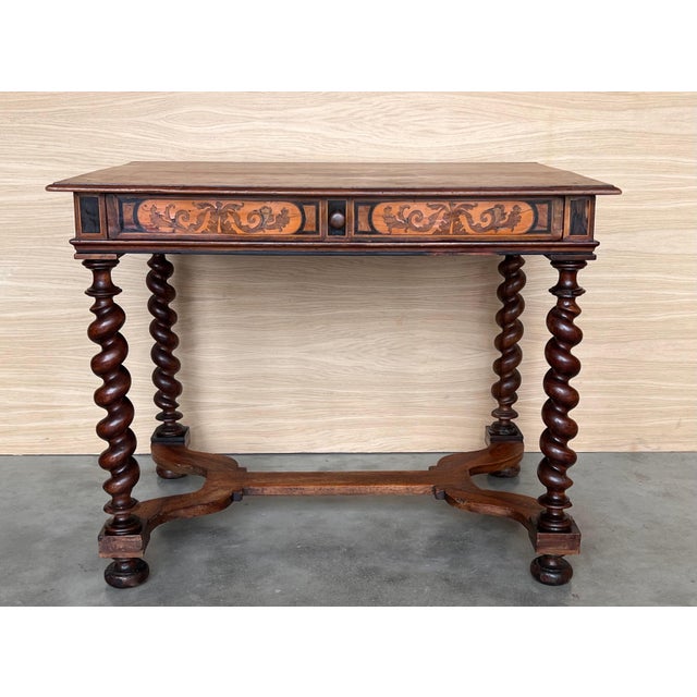 English Charles II Olivewood Oyster Veneer Side Table, circa 1780 For Sale - Image 16 of 18