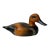 Hand Painted Cinnamon, Teal, Drake Duck Decoy. For Sale