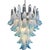 Murano Light Blue Opaline Glass Chandelier from Justfurnituress SRL For Sale - Image 4 of 15