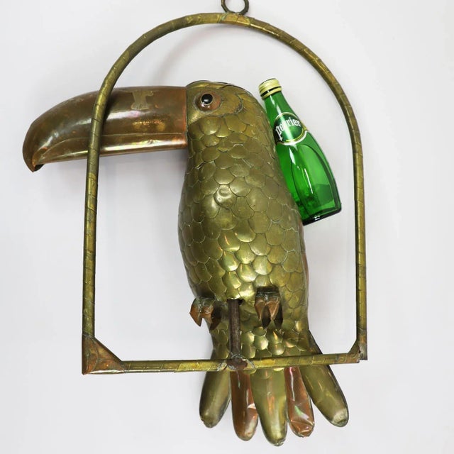 1960s Toucan Sculpture by Sergio Bustamante For Sale - Image 5 of 5