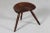 Danish Sculptural Wooden Milk Stool 3-Legged in the style of Mogens Lassen, 1920s For Sale - Image 13 of 13