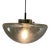 Space Age B 1065 Goudschaal Pendant Light in Smoked Glass with Brass Mount from Raak Amsterdam For Sale