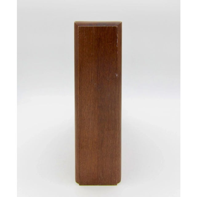 Brown Vintage Corbel Bracket of Cherry Wood With Neoclassical Acanthus Carving For Sale - Image 8 of 13