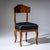 Black Biedermeier Shovel-Back Chairs in Walnut, 1830, Set of 5 For Sale - Image 8 of 12