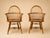 Brown 1980s Tiger Maple Set of Four Windsor Chairs With Beautiful Patina For Sale - Image 8 of 10