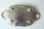 Silver 1950s Vintage - English Lancaster Silver on Copper Footed Serving Tray For Sale - Image 8 of 11