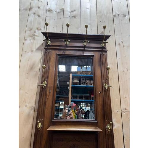 Period: 19th century Style: Napoleon 3rd Condition: Excellent condition Material: Solid wood Length: 77Diameter: 15Height:...