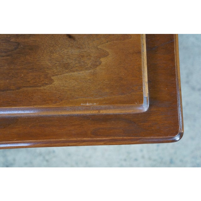 Antique Neoclassical Edwardian Walnut Singer Parlor Cabinet Dry Bar Console 30" For Sale - Image 18 of 18