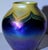 Art Nouveau Tiffany Favrile Pulled Feather Miniature Vase For Sale - Image 3 of 10