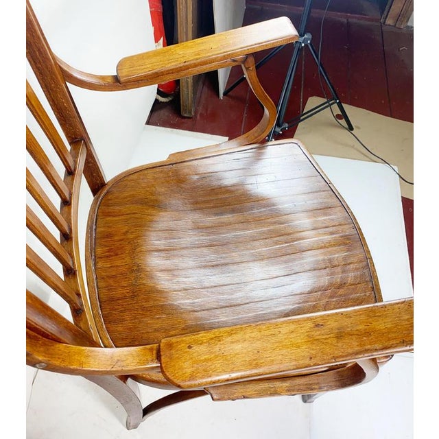 Wood Nr.327 Armchair attributed to Koloman Moser for J&J Kohn, 1902 For Sale - Image 7 of 18